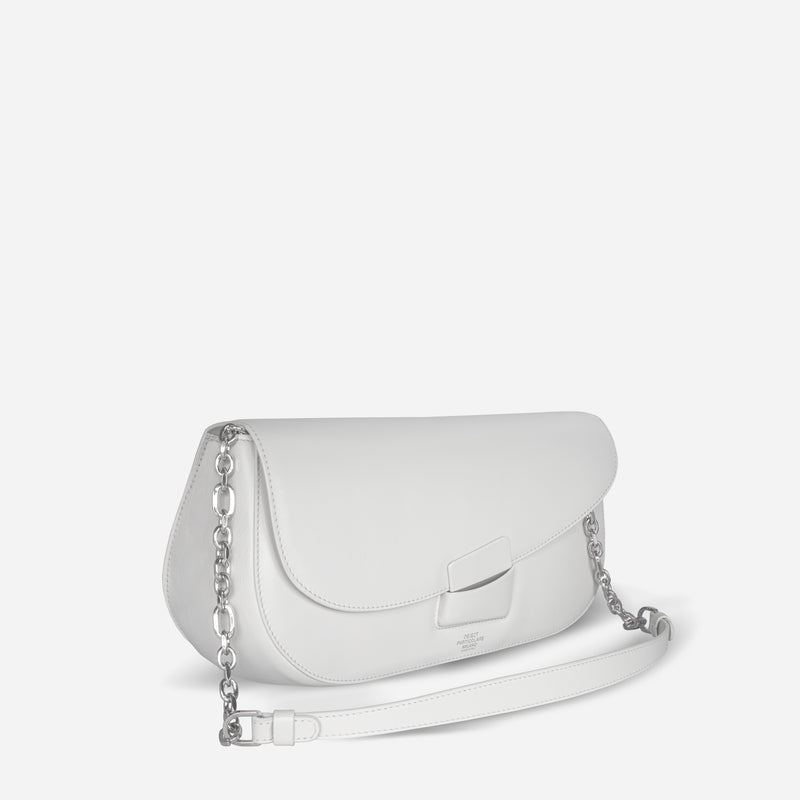 BRERA CLUTCH WHITE