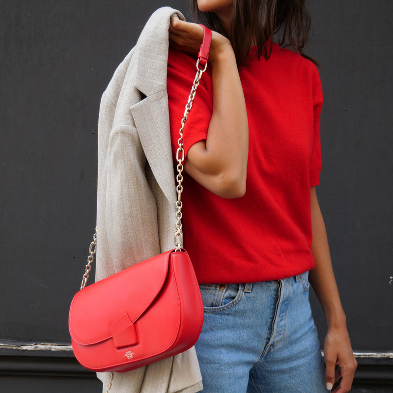 BRERA CLUTCH RED